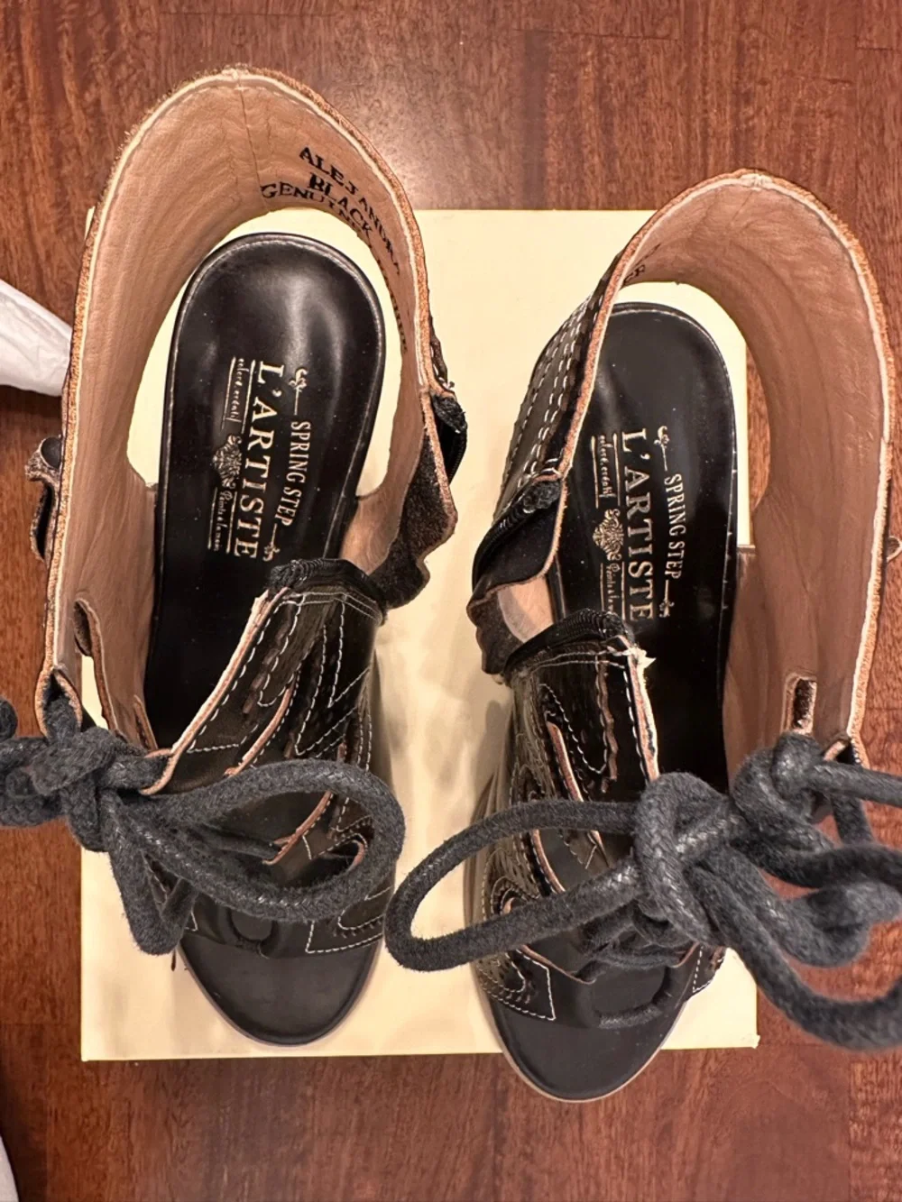 L’artiste Genuine Leather Alejandra Shoes in Box with Dust Bag size 9 / 40 - Picture 6 of 12